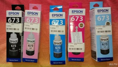 Лот: 8924943. Фото: 1. Картриджи epson 673 новые. Картриджи, расходные материалы