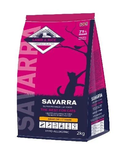 Лот: 11078203. Фото: 1. Сухой корм Savarra adult cat для... Корма