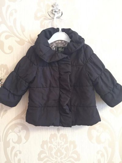 Лот: 9177434. Фото: 1. Куртка Zara черная. Верхняя одежда
