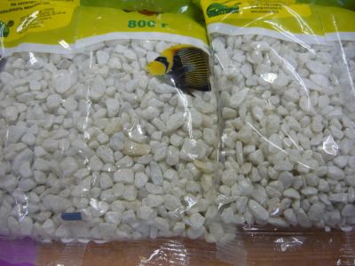 Лот: 5156188. Фото: 1. грунт для аквариума белый. Грунты, украшения, наполнения