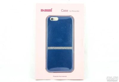 Лот: 8988210. Фото: 1. Memumi elegant iPhone 6/6S синий... Чехлы, бамперы