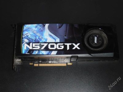Лот: 1892578. Фото: 1. MSI GTX570. Видеокарты