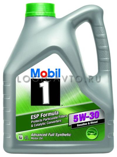 Лот: 12810521. Фото: 1. Mobil 1, ESP Formula 5W-30, 4L. Расходные материалы