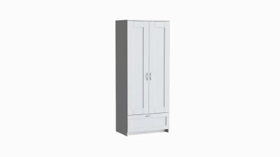 Лот: 25598124. Фото: 1. Шкаф двухдверный Istra, цвет Белый. Шкафы, шкафы-купе