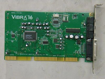 Лот: 2854959. Фото: 1. Звуковая Sound Blaster Vibra 16C... Звуковые карты