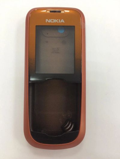 Лот: 10576868. Фото: 1. Корпус Nokia 2600c Оранжевый Pixel... Корпуса, клавиатуры, кнопки