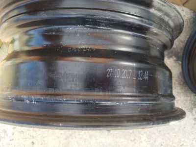 Лот: 16433130. Фото: 1. Штампованные диски vw polo 2017. Диски