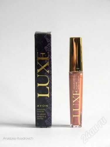 Лот: 2575062. Фото: 1. Блеск для губ Avon LUXE Lip Gloss... Макияж