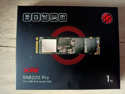 Лот: 19987893. Фото: 1. Adata XPG SX8200 Pro 1тб. SSD-накопители