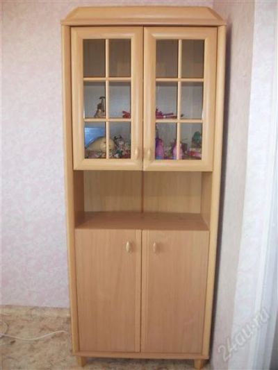 Лот: 1323332. Фото: 1. Шкаф витринный. Шкафы, шкафы-купе