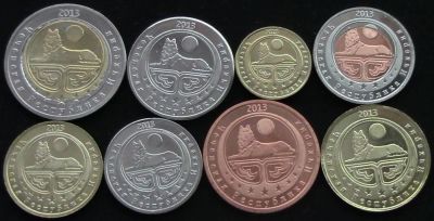 Лот: 6698184. Фото: 1. Чеченская республика Чечня 8 монет... Страны СНГ и Балтии