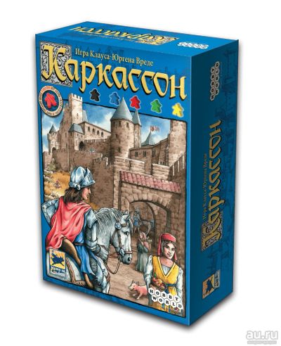 Лот: 13381559. Фото: 1. каркассон. Настольные игры, карты