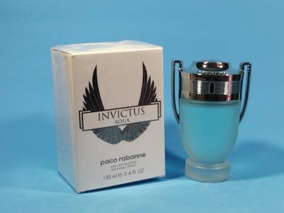 Лот: 14664077. Фото: 1. Paco Rabanne Invictus Aqua. Мужская парфюмерия