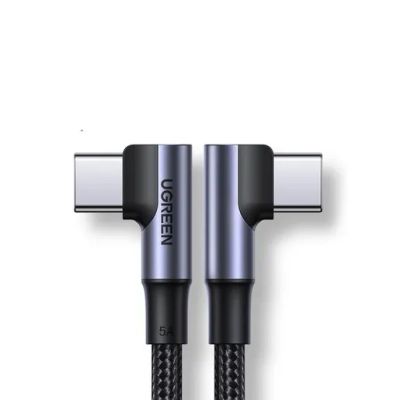 Лот: 21506838. Фото: 1. Кабель UGREEN Right Angle USB-C... Шлейфы, кабели, переходники