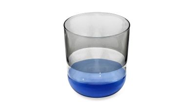 Лот: 23773037. Фото: 1. Стакан Layer 0,42л серо-голубой. Кружки, стаканы, бокалы