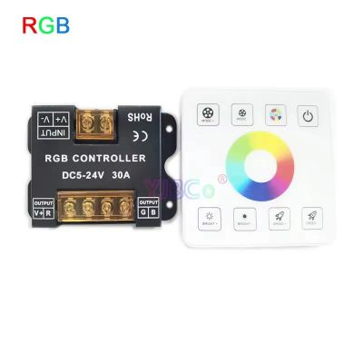 Лот: 19109842. Фото: 1. Контроллер RGB LED ленты c cенсорной... Светодиодная подсветка
