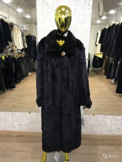 Лот: 11773596. Фото: 1. Новая норковая шуба большой размер... Верхняя одежда