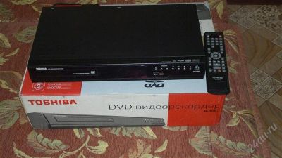 Лот: 2376361. Фото: 1. DVD видеорекордер Toshiba D-R267KR. DVD, Blu-Ray плееры