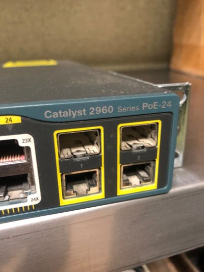 Лот: 19513531. Фото: 1. Коммутатор Cisco Catalyst 2960... Коммутаторы