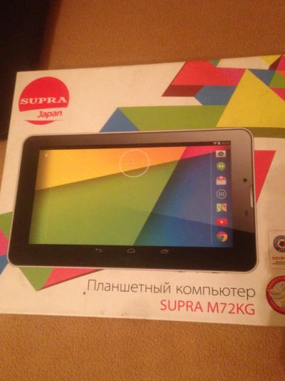 Лот: 8700945. Фото: 1. Планшет Supra M72KG (Android 4... Планшеты