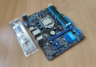 Лот: 21287978. Фото: 1. Материнская плата Asus P8H61-M... Материнские платы