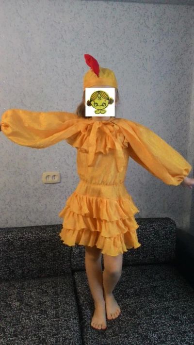Лот: 6613151. Фото: 1. Новогодний костюм "Цыплёнок". Детские карнавальные, праздничные костюмы