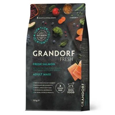 Лот: 25880610. Фото: 1. Grandorf Fresh Maxi сух. д/собак... Корма