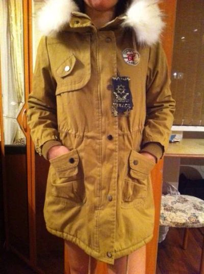Лот: 3484000. Фото: 1. Куртка-парка. Верхняя одежда