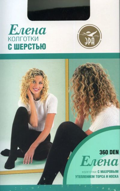 Лот: 4543841. Фото: 1. Колготки Эра Елена 360 ден, размер... Колготки, чулки