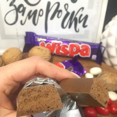 Лот: 14910711. Фото: 1. Шоколадка Wispa. Шоколад, конфеты