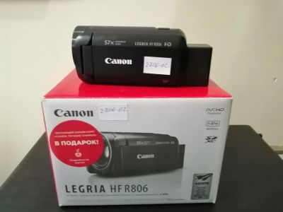 Лот: 13977590. Фото: 1. Видеокамера Canon Legria HF R806... Видеокамеры