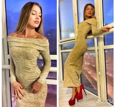 Лот: 8991672. Фото: 1. Новое жаккардовое платье, 42 размер... Платья