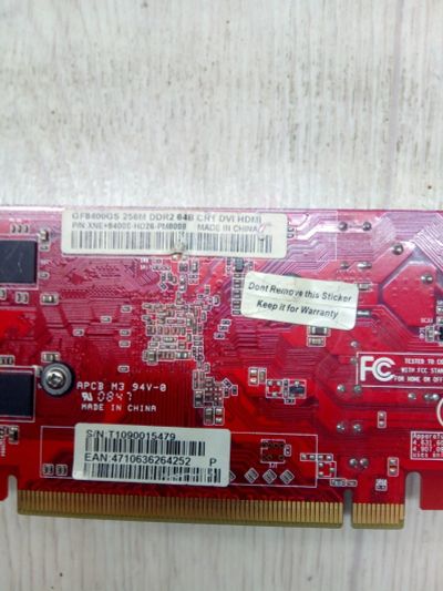 Лот: 14762933. Фото: 1. Видеокарта Nvidia GF8400. Видеокарты