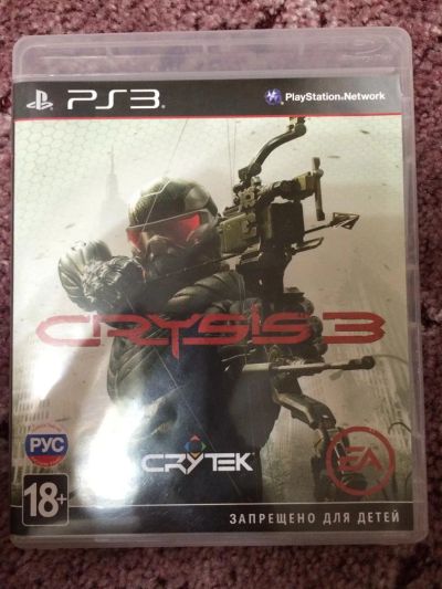Лот: 3617296. Фото: 1. Crysis 3 PS3 полностью на русском... Игры для консолей