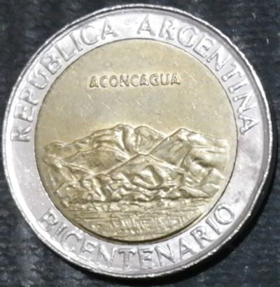 Лот: 15213791. Фото: 1. Экзотика с рубля (21312) Аргентина... Остальные страны