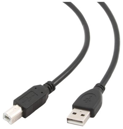 Лот: 4451619. Фото: 1. Кабель USB 2.0 AmBm 1.8м (для... Шлейфы, кабели, переходники