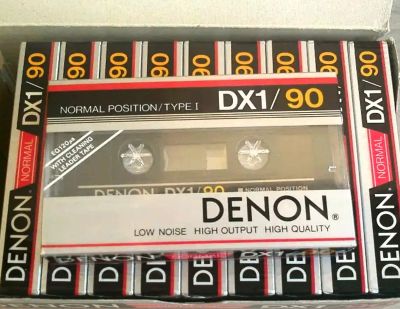 Лот: 20295919. Фото: 1. Аудиокассеты Denon DX1/90. Кассетные деки, магнитофоны