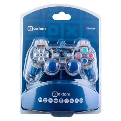Лот: 11757041. Фото: 1. Геймпад Oxion OGP02BL 1.5м USB... Рули, джойстики