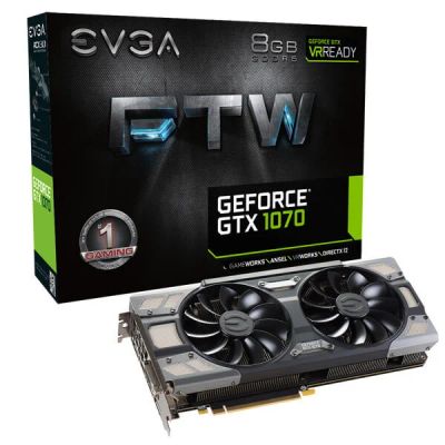 Лот: 15259172. Фото: 1. Видеокарта EVGA GeForce GTX 1070... Видеокарты