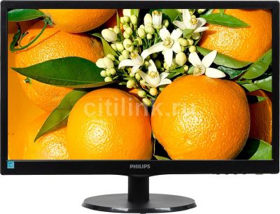 Лот: 11225826. Фото: 1. Монитор ЖК philips 21.5", черный. ЖК-мониторы