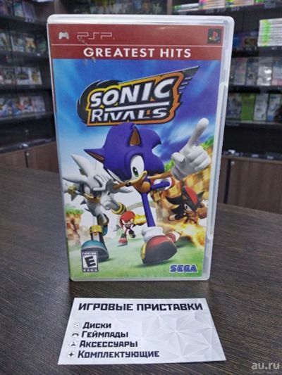 Лот: 16457506. Фото: 1. Sonic Rivals. Лицензионный диск... Игры для консолей