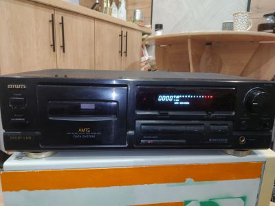 Лот: 25271780. Фото: 1. Кассетная дека aiwa AD-S750. Кассетные деки, магнитофоны