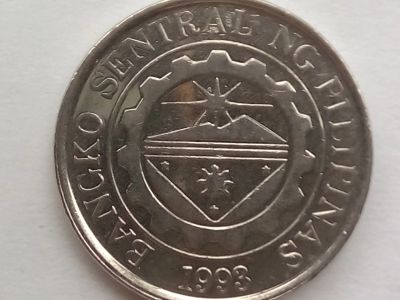 Лот: 15424475. Фото: 1. Монета Филиппин, 1 писо. Азия