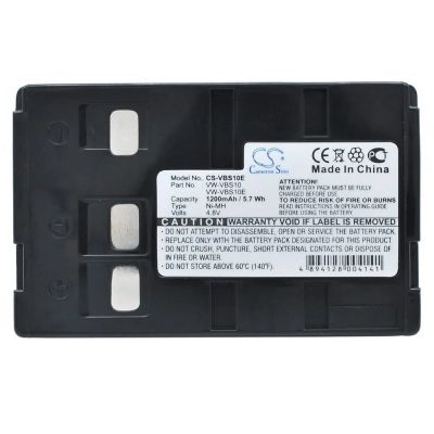 Лот: 22978999. Фото: 1. CS-VBS10E - Panasonic VW-VBS10. Аккумуляторы, зарядные