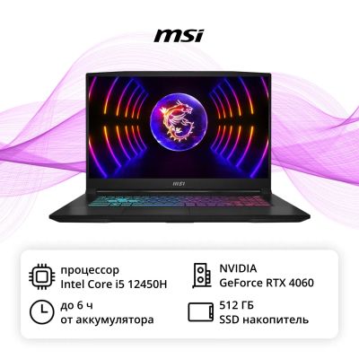 Лот: 25604024. Фото: 1. Ноутбук MSI Katana 17 B12VFK-424RU. Ноутбуки