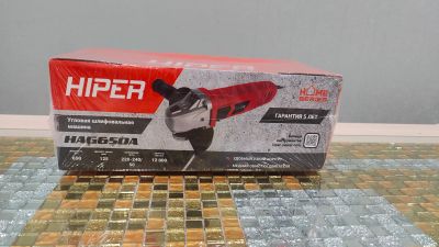 Лот: 20956508. Фото: 1. Болгарка Hiper HAG650A. Электроинструмент