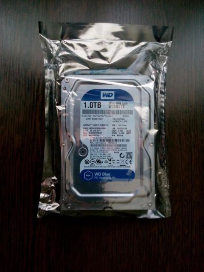 Лот: 10040632. Фото: 1. 1.0TB / WD 10EZEX / 7200 об/мин... Жёсткие диски (HDD)