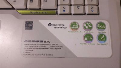 Лот: 11045378. Фото: 1. Ноутбук Acer Aspire 5520G. Ноутбуки
