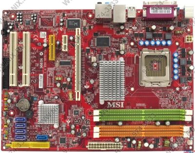 Лот: 1421416. Фото: 1. MSI P965 Neo-F V2 Гарантия 1 месяц... Материнские платы