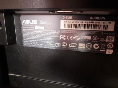 Лот: 8363282. Фото: 1. Монитор asus VW192S+. ЖК-мониторы